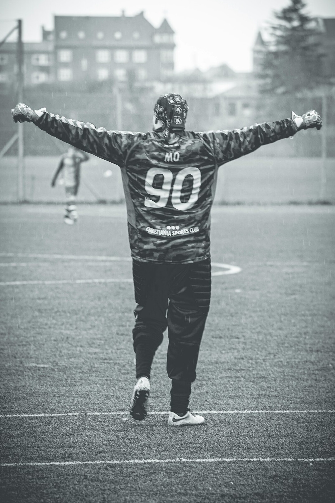 football legend portrait